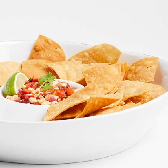 Oneida Chef’s Table Porcelain Chip & Dip Bowl - Picture 1 of 4